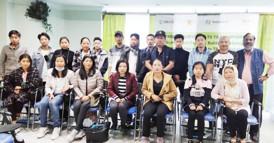 State TB officials and TB Champions during the workshop held in at Kohima. (Photo Courtesy: DoHFW)